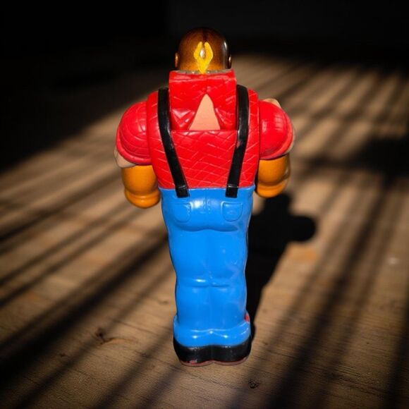 Vintage 1988 Kenner Real Ghostbusters Hard Hat Horror Action Figure Transforms B - Picture 2 of 5